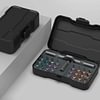 DIY screwdriver 24 in 1, switchable screwdriver shape to adapt to various home repairs, cool home repair tool box, compact and portable, does not take up space ratchet screwdriver