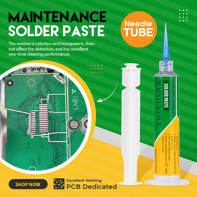 🔥HOT SALE🔥35g BGA Syringe Tin Solder Paste Leaded Sn63pb37 Melting Point 183 &deg;C