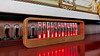 Music Spectrum Display, Rhythmic Lamp, Nixie Tube Sound Level Meter, Audio Analyzer for Home,Office,Studio Audio System, Rhythm, Punk,Gift, Ornament L12 Walnut