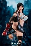 1/6 & 1/4 Scale Battle Tifa Lockhart - (FF7) Final Fantasy VII Resin Statue - MU Studio