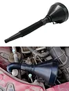Engine Oil Filling Funnel Set with Filter Oil Petrol Diesel Gasoline Fuel Funnel