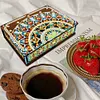 (US Local)DIY Special Shaped Crystal Painting Classic Mandala Style Storage Box Ornament Kit