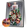 Bougie Ambiance De No&euml;l-Peinture Diamant De Forme Sp&eacute;ciale-30*40CM
