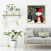Snowman - Full Round Diamond Painting