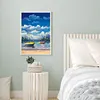 Beach Spray-Paint By Numbers Acrylic Painting 40*50CM