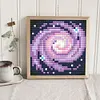10pcs Universe DIY Mini Round Diamond Painting Set 13x13cm