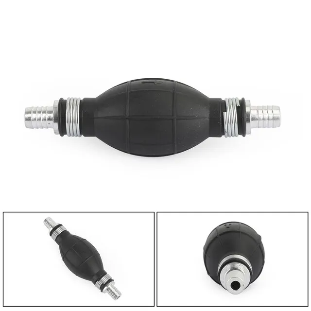 Garlaven 1/4" Hand Primer Bulb Outboard Car Marine Boat Gas Fuel Line Pump All Fuels