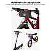 Kids Bike Handlebar Bag Triangle Bicycle Front Bag for Brompton Folding Bikes