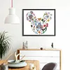 Mickey Head - 11CT Stamped Cross Stitch - 46*56cm - Disney