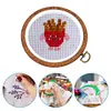 (US Local)Round Embroidery Hoops Circle Cross Stitch Hoop Ring for Quilting Stitching