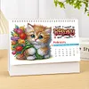 2026 Calendar Diamond Painting Kit DIY Diamond Art Desk Calendar for Home Office