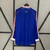 1998 Retro Long Sleeve France Home Football Shirt 1:1 Thai Quality