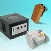 NGC BT Controller Wireless Receiver Low Input Latency Wireless Game Cube Controller Classic Gamepad Receivers Adapter Compatible With GameCube & for Wii