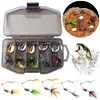 5Pcs Metal Spoon Lure Spinner Fishing Lure Artificial Hard Baits for Bass Trout