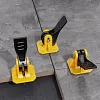 50/100 Pi&egrave;ces Carrelage positionnement leveler carrelage pose outil avec broches de 1,5 mm