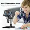 4.3 Inch Digital Microscope 1080P Coin Microscope PC View Soldering Microscope
