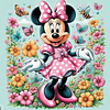 (Multi-Style) Mickey Minnie Disney-Full Round Diamond Painting 30*30cm