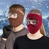 Masque chaud coupe-vent avec lunettes unisexe