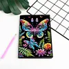 (US Local)50-Page A5 Butterfly Diamond Painting Diary NoteBook Holiday Birthday Gift
