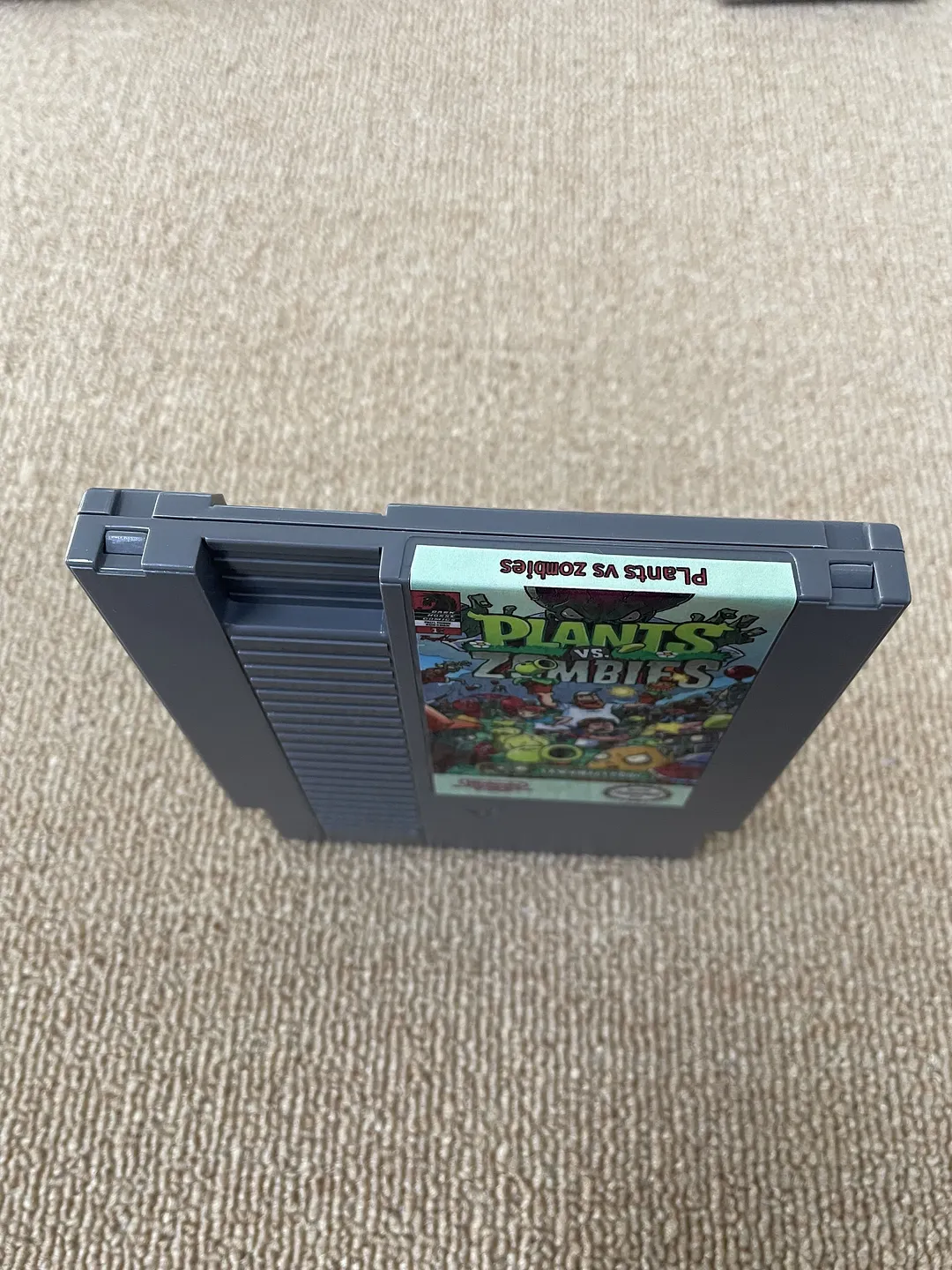 PLants vs zombies For Nintendo NES - 8 Bit Game Cartridge