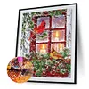 Diamond Painting-5D Full Round Drill Christmas Birds