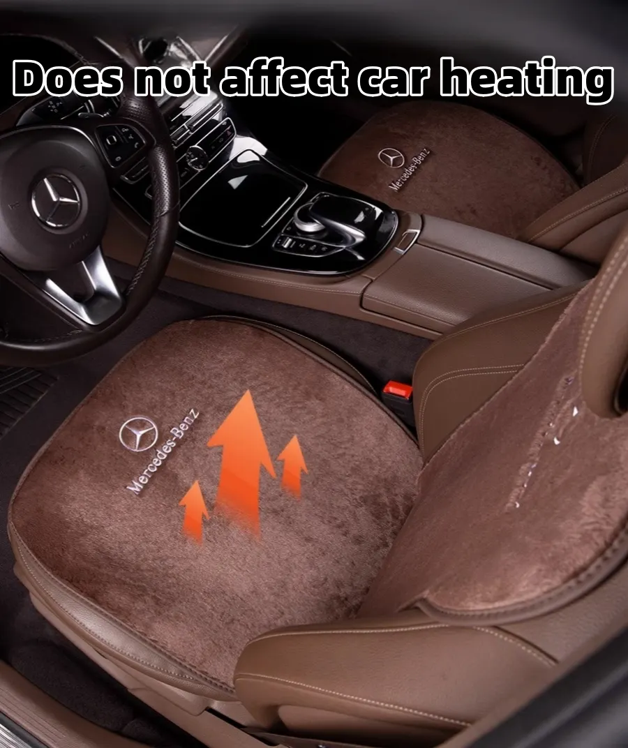 Car embroidered logo goose down cushion