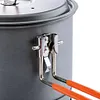 1.5L Heat Exchanger Pot Camping Pot Portable Outdoor Picnic Cooking Cookware