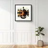 (US Local)Paint By Numbers Kit On Canvas DIY Oil Art Guitar Home Wall Decor40x40cm