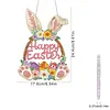 Easter Rabbit DIY Acrylic Special Shape Drill Diamond Art Hanging Decor Kits
