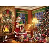 (Big Size)Santa Claus Counting Gifts - 11CT Stamped Cross Stitch - 60*45cm - Xmas