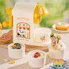 Manual household small shaved ice machine smoothie machine hand-cranked ice crusher