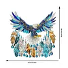 (US Local)DIY Diamond Painting Art Pendant Window Hanging Eagle Dream Catcher