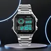 50M Waterproof Alarm Sports Wrist Watch Countdown Timer Wrist Watch Lovers Gifts
