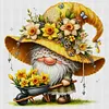 Yellow Flower Goblin-11CT Stamped Cross Stitch 45*45cm