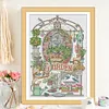 【SALE】In The Garden-14CT Counted Cross Stitch 29*44cm/11.42*17.32in