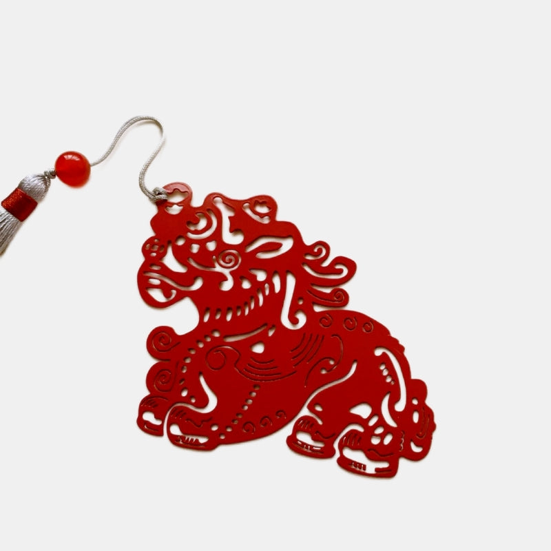 Chinese Style Brave Troops Bookmark Mythical Creature Classical Creativity Gift