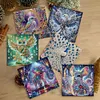 (US Local)6pcs Diamond Painting Greeting Cards DIY Diamond Art Cards Arts Crafts (Animal)
