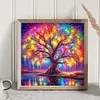 (US Local)Colorful Tree-Full Round Diamond Painting