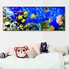 (Big Size) Underwater Fish World - Full Round Diamond Painting  100*40cm