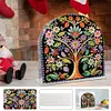 Acrylic Tree Of Life Diamond Painting Paper Towel Napkin Holder for Art Crafts