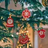 【Limited Stock Sale】8Pcs Christmas Tree-Diamond Painting Pendant