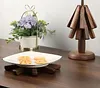 Walnut coaster set/ Wooden walnut coasters set/ Wood slice coasters