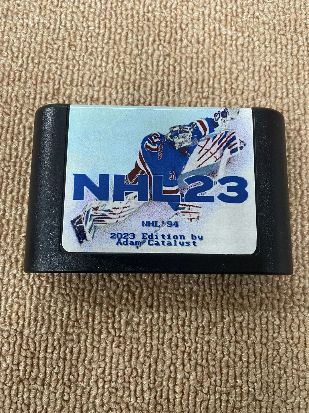 NHL'94 2022-23 Edition For SEGA Genesis & Mega Drive - 16 Bit Game Cartridge