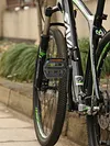 2 Pairs Bike Flat Pedals & Reflector Non-Slip Bike Pedals for Road Mountain Bike