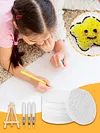 Magic Puffy Paint Kit with 12 Marker&Chian Pen 3D Drawing Magic Canvas Sponge