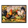 Chicken - 11CT Stamped Cross Stitch - 50*40cm - Animal