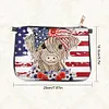 (US Local)Special Shape Highland Yak 5D DIY Diamond Painting Clutch Bag for Women Girls