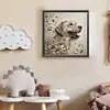 Stone Art Dog-Full Round Diamond painting 30*30CM