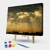 Cityscape-Paint By Numbers Acrylic Painting 50*40cm