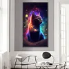 >SALE<5D DIY Full Round Drill Diamond Painting Star Cat Home Decoration (LP525)